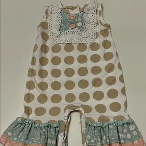 Ricrac & Ruffles Romper